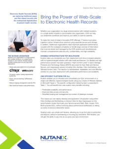 Bring the Power of Web-Scale to Electronic Health Records