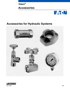 Accessories for Hydraulic Systems