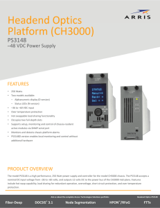 PDF CH3000 PS3148 Power Supply -48 VDC Data Sheet
