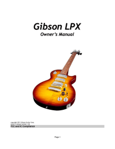 Gibson LPX