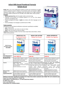 Bellakt Commercial Offer Products (basic)