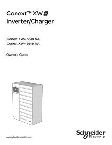 Conext™ XW Inverter/Charger