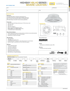 HBLHO Spec Page - Hubbell Industrial