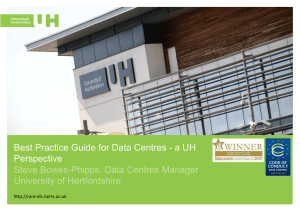 Best Practice Guide for Data Centres