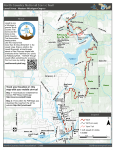 Lowell, MI - North Country Trail Association
