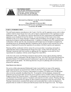 PC-10-007 Fire Flow and Access Staff Report Revised