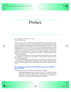 Preface (393K PDF)