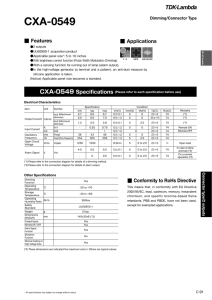 CXA-0549 - TDK