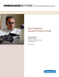 Eye Protection General Product Guide