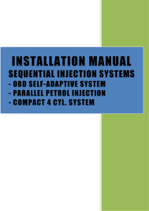 Installation and programming manual B4 OBD, MAX B4 OBD, VEGA