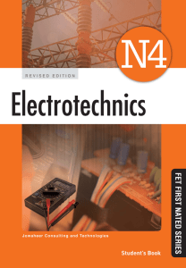 electrotechnics n4 - Macmillan South Africa