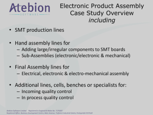 SMT and Electronic Product Assembly
