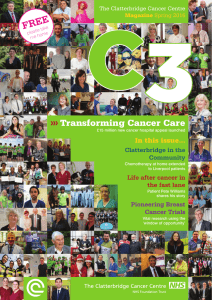 Transforming Cancer Care - Clatterbridge Cancer Centre