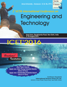 ijcta conf 2016 - Serials Publications