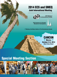 Special Meeting Section - The Electrochemical Society