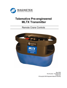Telemotive Pre-engineered MLTX Transmitter