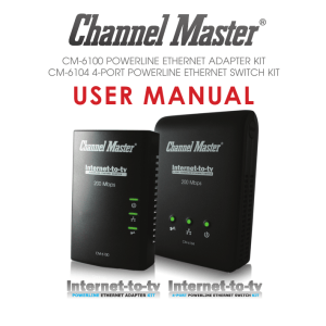 user manual - MCM Electronics