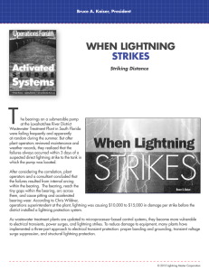 WHEN LIGHTNING STRIKES - Lightning Master Corporation