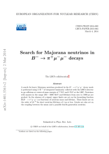 Search for Majorana neutrinos in B → π µ µ decays
