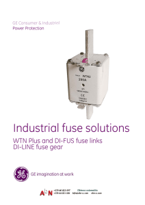 Industrial fuse solutions
