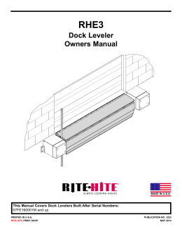 Operators Daily Checklist for Dock leveler