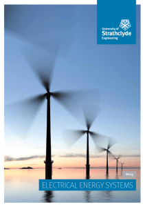 electrical energy systems - University of Strathclyde