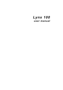 Lynx 100 - Audio Vlaardingen