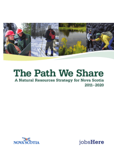 Natural Resources Strategy - Government of Nova Scotia
