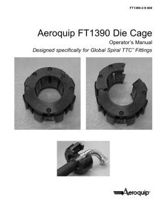 Aeroquip FT1390 Die Cage