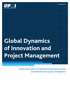 Global Dynamics of Innovation and Project Management
