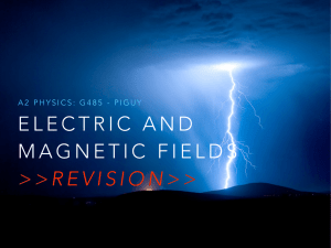 electric field strength