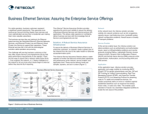 Business Ethernet Services