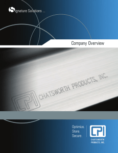 CPI Company Overview - Chatsworth Products, Inc.