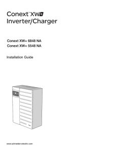 Conext™ XW Inverter/Charger