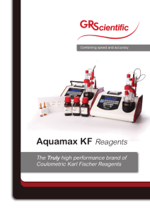 Aquamax KF Reagents
