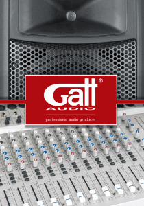 our Professional Audio Products Brochure