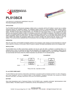 pdf specsheet - National Battery