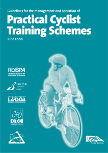 Cyclist Training Scheme Guidelines