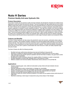 Nuto H Series - Chemical Corporation