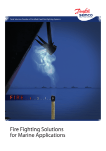 SEM-SAFE® Fire Fighting Solutions for Marine Applications