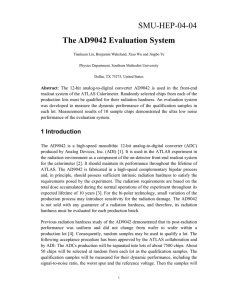 The AD9042 Evaluation System
