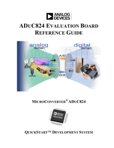 aduc824 evaluation board reference guide microconverter
