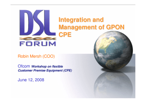 DSL Forum - Stakeholders