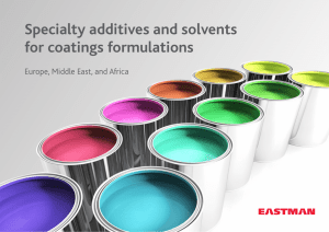GN-446 Specialty Additives and Solvents for Coatings Formulations