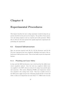 Chapter 6 Experimental Procedures
