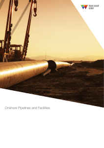 Onshore Pipelines and Facilities