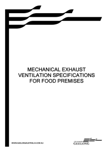 Mechanical Exhaust System Specifications