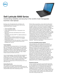 Dell Latitude 5000 Series