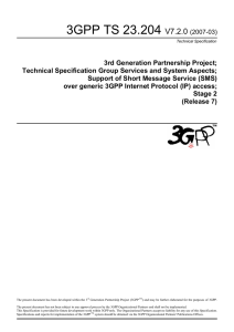 3GPP TS 23.204