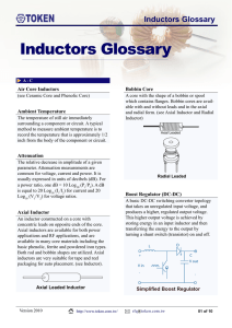 Glossary - Terminology of Inductors